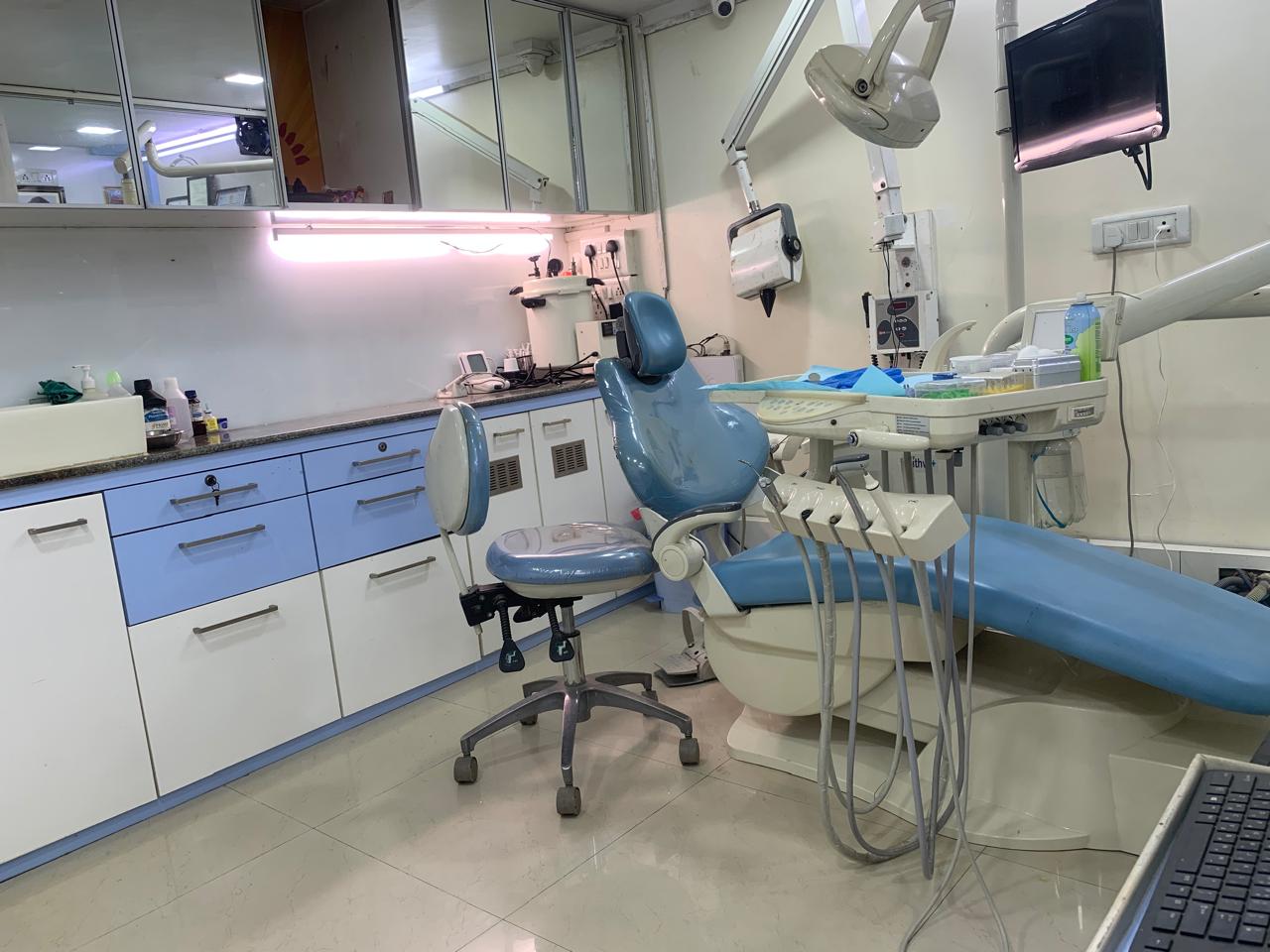 Hygienic dental clinic interior Mumbai